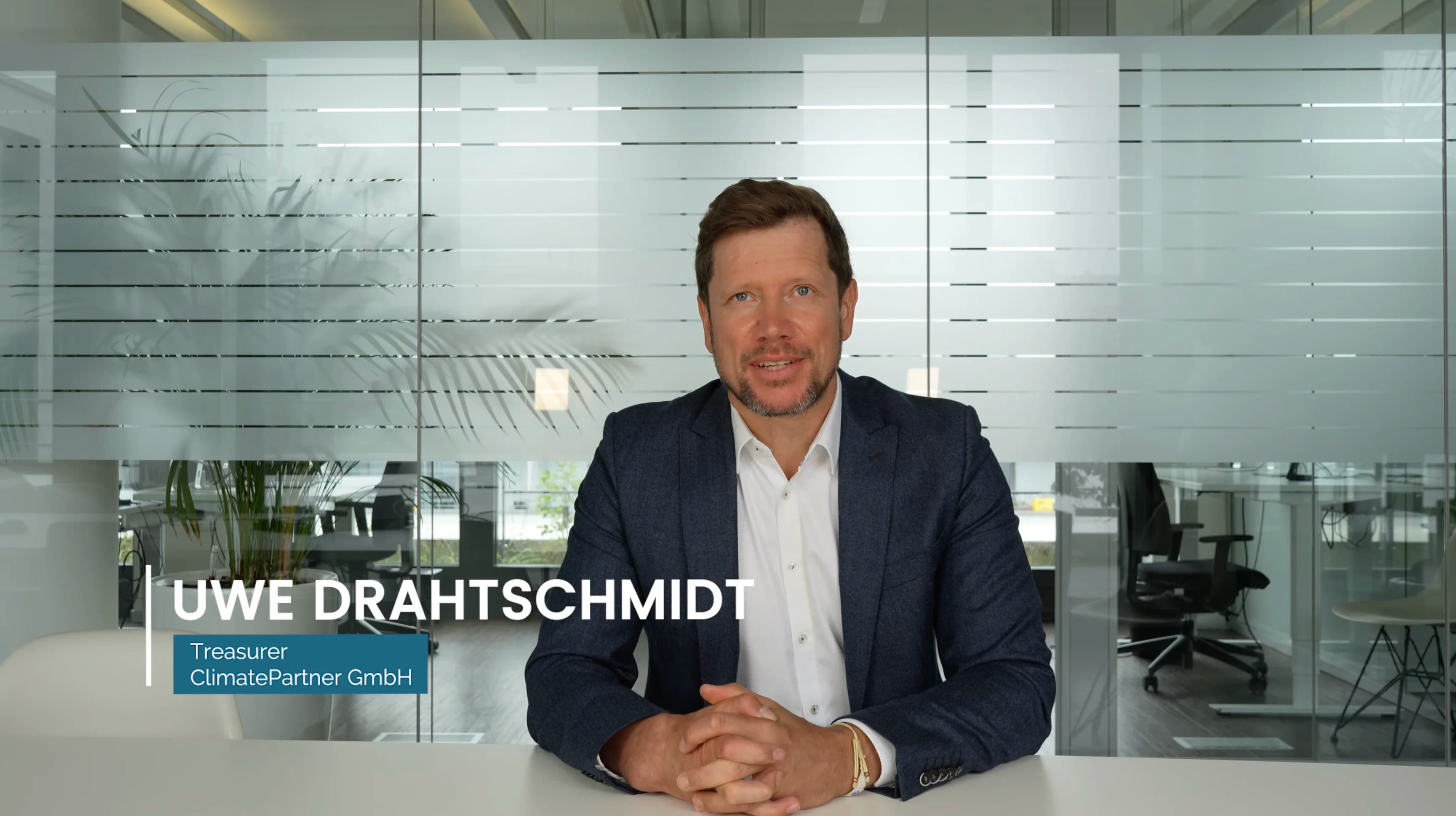 Banner for climate partner